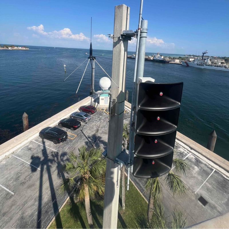 University of Florida Weather Siren Installation by Meer Electric